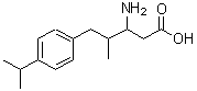 CAS 登录号：773122-75-1， 3-氨基-5-(4-异丙基苯基)-4-甲基-戊酸
