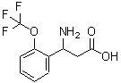 CAS#: 773122-83-1, 3-Amino-3-[2-(trifluoromethoxy)phenyl]propanoic acid