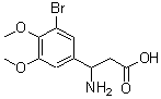 CAS 登录号：773125-00-1， 3-氨基-3-(3-溴-4,5-二甲氧基苯基)丙酸