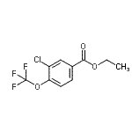 CAS#: 773135-54-9, ethyl 3-chloro-4-(trifluoromethoxy)benzoate