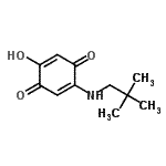CAS 登录号：773155-89-8， 2-[(2,2-二甲基丙基)氨基]-5-羟基-1,4-苯醌