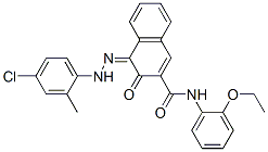 CAS#: 77321-49-4, (4Z)-4-[(4-Chloro-2-Methylphenyl)Hydrazinylidene]-N-(2-Ethoxyphenyl)-3-Oxonaphthalene-2-Carboxamide