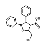CAS 登录号：773820-14-7， 5-(羟基甲基)-2,3-二苯基-1,2-恶唑烷-4-羧酸