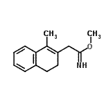 CAS 登录号：774140-30-6， 甲基2-(1-甲基-3,4-二氢-2-萘基)乙亚氨酸酯