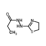 CAS#: 774485-75-5, N'-(4,5-Dihydro-1,3-thiazol-2-yl)propanehydrazide