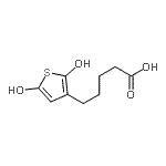 CAS#: 774522-23-5, 5-(2,5-Dihydroxy-3-thienyl)pentanoic acid