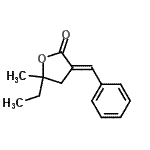CAS#: 774593-79-2, (3E)-3-Benzylidene-5-ethyl-5-methyldihydro-2(3H)-furanone