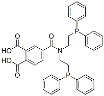 CAS#: 77462-00-1, 4-[Bis[2-Di(Phenyl)Phosphanylethyl]Carbamoyl]Phthalic Acid