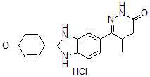 CAS#: 77469-70-6, 5-Methyl-6-[2-(4-Oxo-1-Cyclohexa-2,5-Dienylidene)-1,3-Dihydrobenzimidazol-5-Yl]-4,5-Dihydro-2H-Pyridazin-3-One Hydrochloride