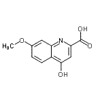 CAS#: 77474-33-0, 4-Hydroxy-7-methoxy-2-quinolinecarboxylic acid