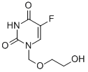 CAS 登录号：77474-50-1， 5-氟-1-(2-羟基乙氧基甲基)嘧啶-2,4-二酮