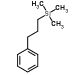 CAS#: 775-24-6, Trimethyl(3-phenylpropyl)silane