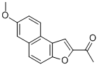 CAS 登录号：77523-56-9， 1-(7-甲氧基萘并(2,1-b)呋喃-2-基)-乙酮