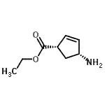 CAS#: 775270-69-4, Ethyl (1S,4R)-4-amino-2-cyclopentene-1-carboxylate