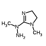 CAS#: 775271-24-4, 1-methyl-1-(1-methyl-4,5-dihydroimidazol-2-yl)hydrazine