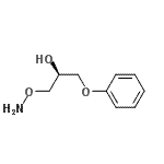 CAS 登录号：775275-36-0， (2S)-1-(氨基氧基)-3-苯氧基-2-丙醇