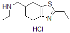 CAS#: 77528-83-7, N-[(2-Ethyl-4,5,6,7-Tetrahydro-1,3-Benzothiazol-6-Yl)Methyl]Ethanamine Hydrochloride