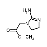 CAS#: 775517-90-3, Methyl (2-amino-4,5-dihydro-1H-imidazol-1-yl)acetate