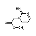 CAS 登录号：775521-08-9， 甲基(2-亚氨基-1(2H)-嘧啶基)乙酸酯