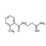 CAS 登录号：775530-71-7， N-(3-氨基-3-亚氨基丙基)-2-甲基苯甲酰胺