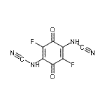 CAS#: 775564-87-9, (2,5-Difluoro-3,6-dioxo-1,4-cyclohexadiene-1,4-diyl)dicyanamide