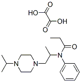 CAS 登录号：77562-96-0， N-(1-甲基-2-(4-异丙基哌嗪并)乙基)丙酰苯胺草酸盐水合物(2:4:1)