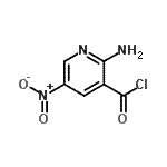 CAS 登录号：776234-73-2， 2-氨基-5-硝基烟酰氯化物