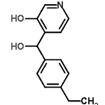 CAS 登录号：776317-39-6， 4-[(4-乙基苯基)(羟基)甲基]-3-吡啶醇