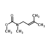 CAS#: 776325-45-2, Methyl methyl(3-methyl-2-buten-1-yl)carbamate
