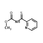 CAS#: 77637-80-0, Methyl (2-pyridinylcarbonothioyl)carbamate