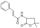 CAS 登录号：77694-24-7， (E)-N-(5,5-二甲基-2-氧代四氢呋喃-3-基)-3-苯基丙-2-烯酰胺