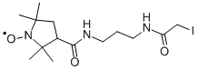 CAS#: 77695-02-4, 3-[[[3-[(Iodoacetyl)amino]propyl]amino]carbonyl]-2,2,5,5-tetramethyl-1-Pyrrolidinyloxy free radical