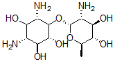 CAS 登录号：77699-49-1， (1R,2S,3R,5S)-3,5-二氨基-6-[(2R,3R,4R,5S,6R)-3-氨基-4,5-二羟基-6-甲基四氢吡喃-2-基]氧基环己烷-1,2,4-三醇