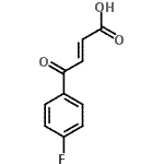 CAS 登录号：777-15-1， (2E)-4-(4-氟苯基)-4-氧代-2-丁烯酸