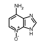 CAS 登录号：77712-93-7， 1H-咪唑并[4,5-b]吡啶-7-胺4-氧化物