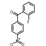 CAS 登录号：77778-85-9， (2-氟苯基)(4-硝基苯基)甲酮