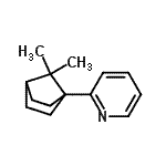 CAS#: 777799-13-0, 2-(7,7-Dimethylbicyclo[2.2.1]hept-1-yl)pyridine