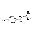CAS 登录号：777816-34-9， 4-甲基-N-(1H-四唑-5-基)苯甲脒