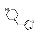 CAS#: 777829-43-3, 1-(3-Furylmethyl)piperazine