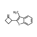 CAS#: 777887-47-5, 2-(3-Methyl-1-benzothiophen-2-yl)azetidine