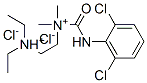 CAS#: 77791-63-0, 2-[[2-[(2,6-Dichlorophenyl)Amino]-2-Oxoethyl]-Methylazaniumyl]Ethyl-Diethylazanium Dichloride