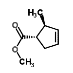 CAS 登录号：777918-08-8， 甲基(1S,2S)-2-甲基-3-环戊烯-1-羧酸酯
