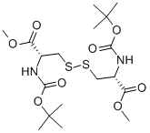 CAS 登录号：77826-55-2， N,N'-二-叔丁氧羰基-(L)-胱氨酸二甲酯