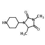 CAS#: 778526-21-9, 3,5-Dimethyl-1-(4-piperidinyl)-2,4-imidazolidinedione