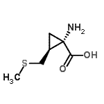 CAS 登录号：778537-26-1， (1S,2S)-1-氨基-2-[(甲硫基)甲基]环丙烷羧酸