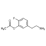 CAS 登录号：778552-63-9， 5-(2-氨基乙基)-2-氟苯基乙酸酯