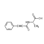 CAS 登录号：778563-97-6， N-(3-苯基-2-丙炔酰基)-L-丙氨酸