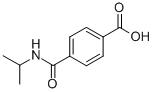 CAS 登录号：779-47-5， 4-[[(1-甲基乙基)氨基]羰基]-苯甲酸