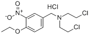 CAS#: 77905-52-3, Bis(2-Chloroethyl)-[(4-Ethoxy-3-Nitrophenyl)Methyl]Azanium Chloride