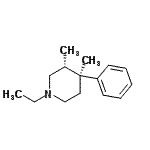 CAS#: 779272-48-9, (3R,4S)-1-Ethyl-3,4-dimethyl-4-phenylpiperidine